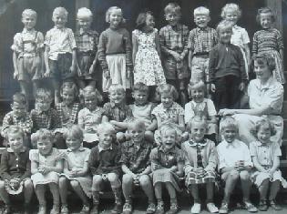 1.ste klasse ca. 1953